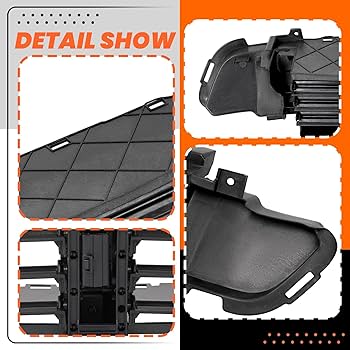 ch Jeepアヒル Amazon.com: IAMAUTO 42010 Active Grille Shutter Assembly